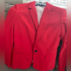 Red blazer